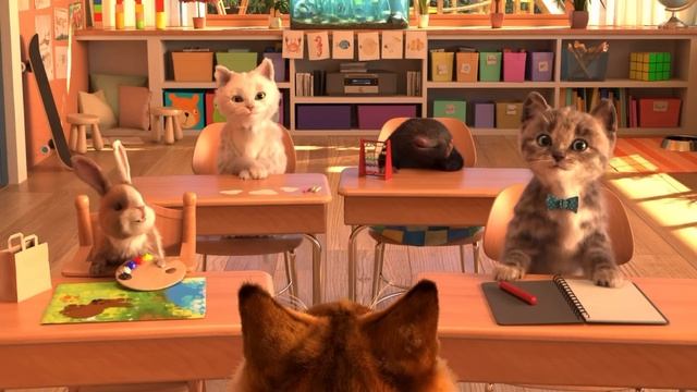 Little Kitten Adventure Games - Carefully remove the Cacti from Kitten's fur смотреть онлайн