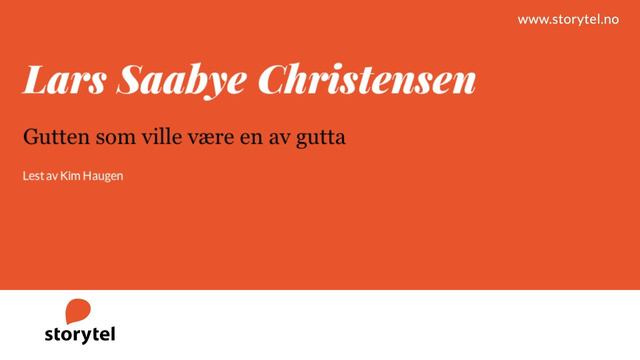 Lydbok - Lars Saabye Christensen: Gutten som ville være en av gutta - Lest av Kim Haugen смотреть онлайн