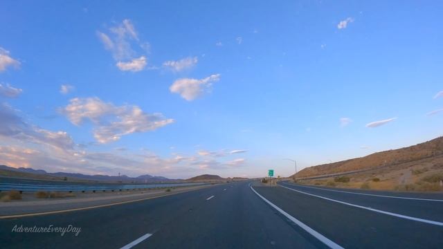 Los Angeles To Las Vegas Scenic Drive | Southern California To Nevada | Mojave Desert 5K UHD