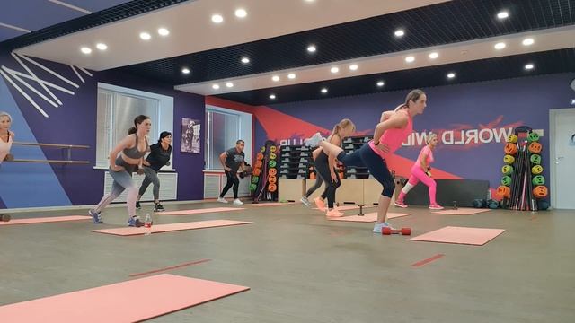 силовая тренировка с Ксенией Полтарабатько.  Supersculpt