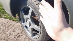 Закусывание колеса при вывороте