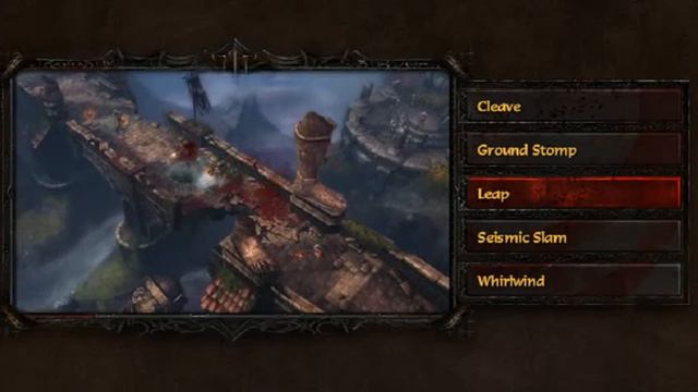 Diablo III: Barbarian Skills смотреть онлайн