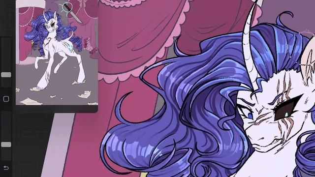 ? Lil’ Miss Rarity ? SPEEDPAINT [Gore]