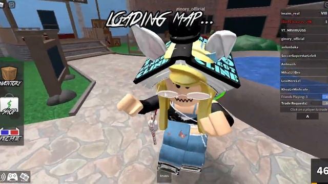 Roblox Murder Mystery 2 Играю с друзьями в Мардер Мистери 2 Роблокс смотреть онлайн