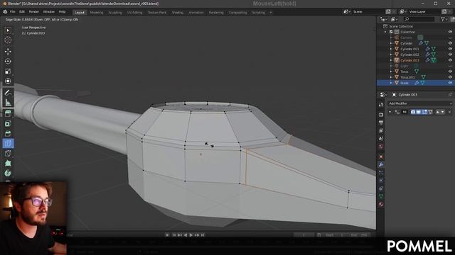 Blender 2.8 Beginner Tutorial - Part 2: Sword (100% FREE) смотреть онлайн