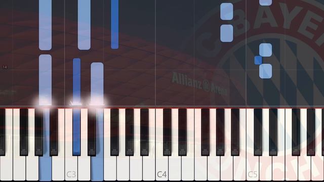 FC Bayern Stern des Südens - Tutorial Piano / Keyboard смотреть онлайн