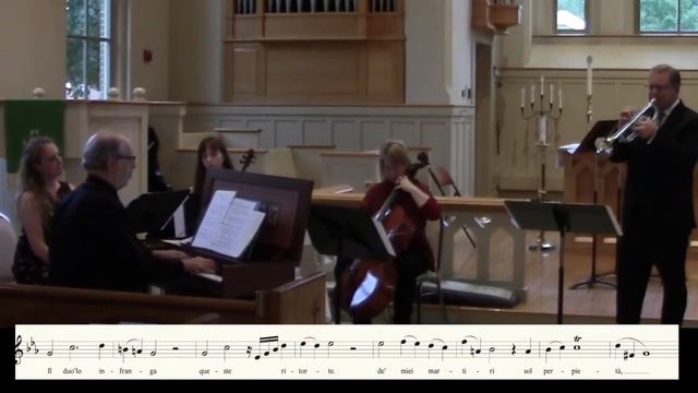 "Lascia Ch'io Pianga" Trumpet & String Trio смотреть онлайн