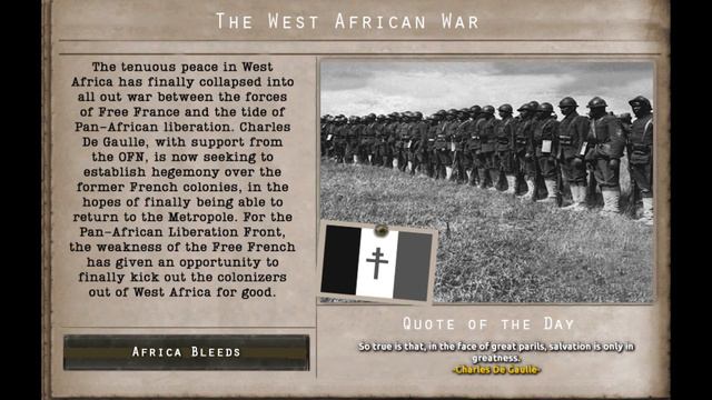 Kaiserredux Style TNO Superevent: The West African War (FMA vs. PALF) смотреть онлайн