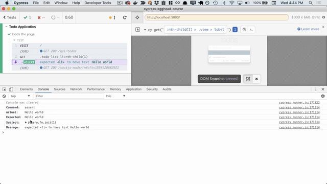04 | Cypress Framework | Write Your First Cypress Integration Test смотреть онлайн