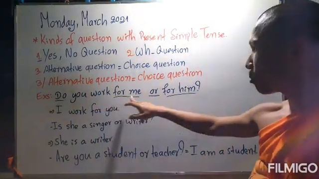 Lesson 11/ Alternative Question or Choice Question (Present Tense) смотреть онлайн