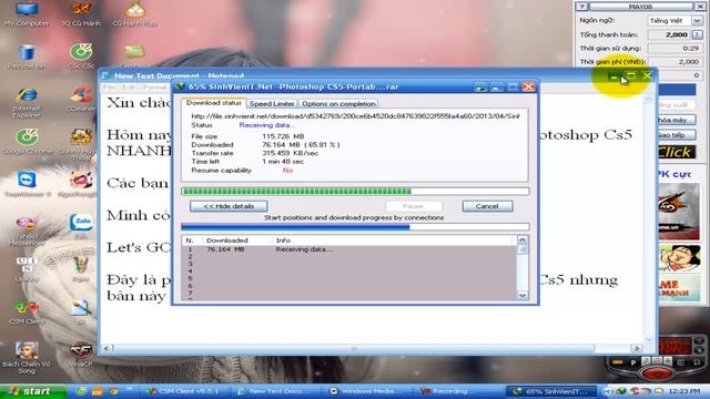 Cài đặt Photoshop Cs5 CỰC NHANH và NHẸ смотреть онлайн
