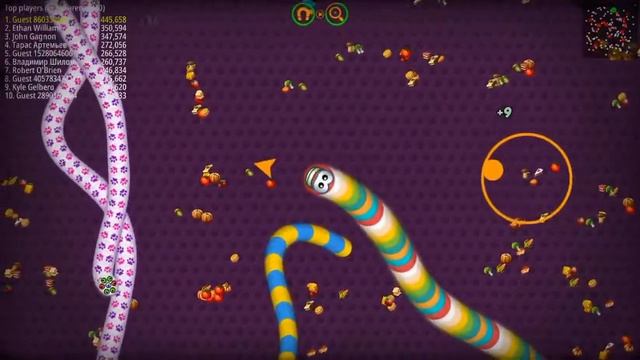 Worms Zone it’s very fun game смотреть онлайн