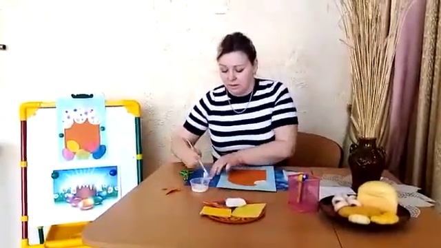 Занятие по аппликации Пасхальный куличвоспитатель Шершнева А Н смотреть онлайн