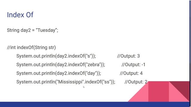 Java(pt4): String Class смотреть онлайн
