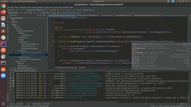 Spring Kotlin - Pagination & Sorting with Spring Data смотреть онлайн