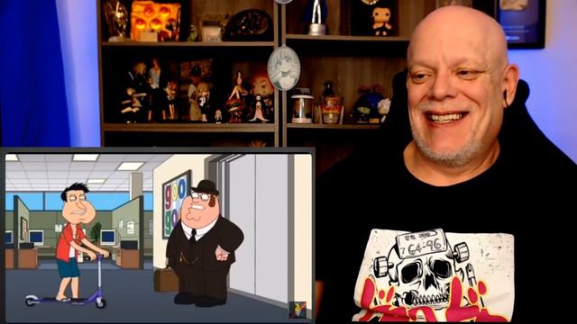 FAMILY GUY REACTION 😂😂 TRY NOT TO LAUGH | Just Read The Comic, Peter! смотреть онлайн
