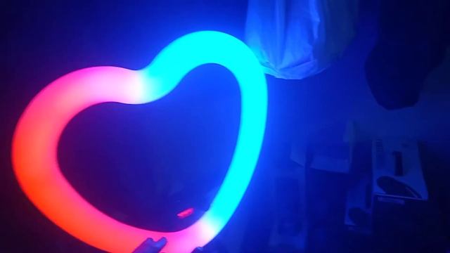 КОЛЬЦЕВАЯ ЛАМПА В ВИДЕ СЕРДЦА | ЛАМПА ДЛЯ ТИКТОКА 48 СМ ЦВЕТНАЯ RGB в виде СЕРДЦА смотреть онлайн