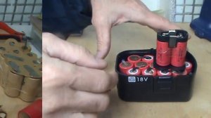 Замена NI-CD аккумуляторов шуруповёрта