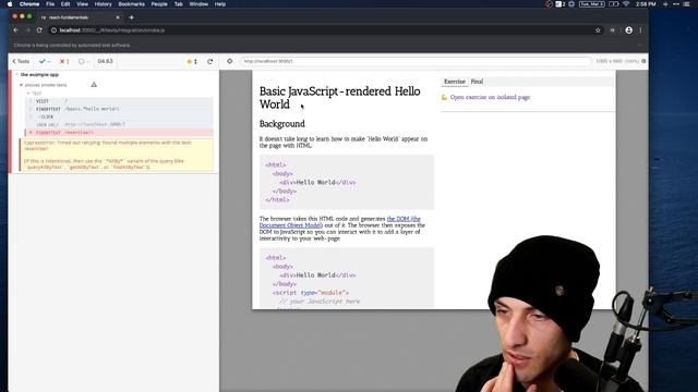 Livestream: Working on React Workshop App смотреть онлайн