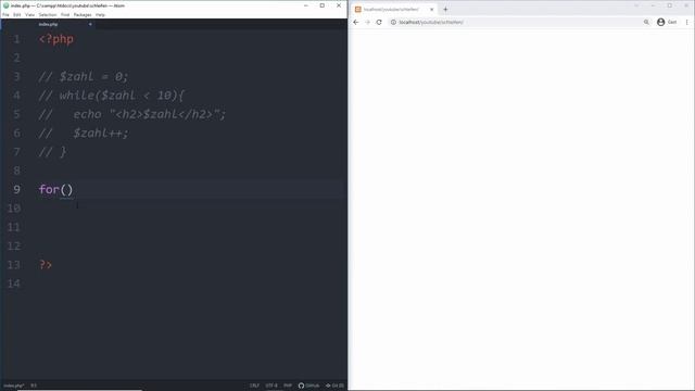 PHP Schleifen | for-, while-Schleife | PHP Tutorial Deutsch смотреть онлайн
