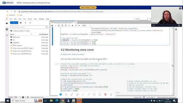 WEkEO Workshop - Jupyter Notebooks смотреть онлайн