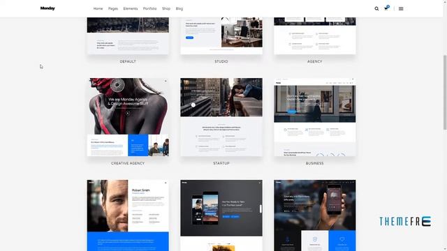Monday - Creative Multi-Purpose WordPress Theme Devyn Pancras смотреть онлайн