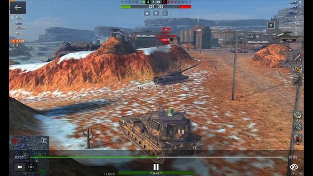 Realistic tank battle in tier X British TD, FV215b 183 (WT Blitz) смотреть онлайн
