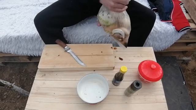 Шампиньоны на мангале. Простой и вкусный рецепт для грибов. смотреть онлайн