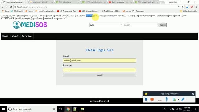 BASIC PHP TUTORIAL PART 6 || LOGIN PART 2 || PROGRAMMER SAYED смотреть онлайн