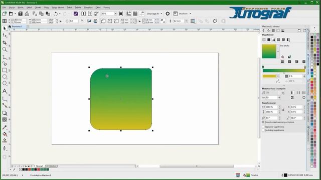 Corel Draw X8 - 12 Prostokąt смотреть онлайн