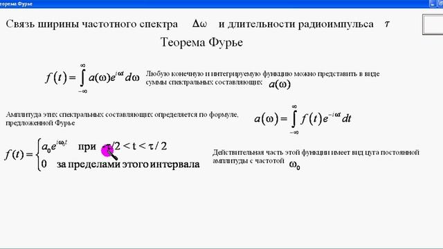 теорема фурье смотреть онлайн