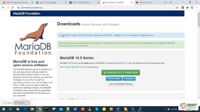 Step 2:1c.Setup LAMP or LNMP STACK in AWS LightSail Centos 7 Server Nginx+PHP+MariaDB Stable Ver In смотреть онлайн