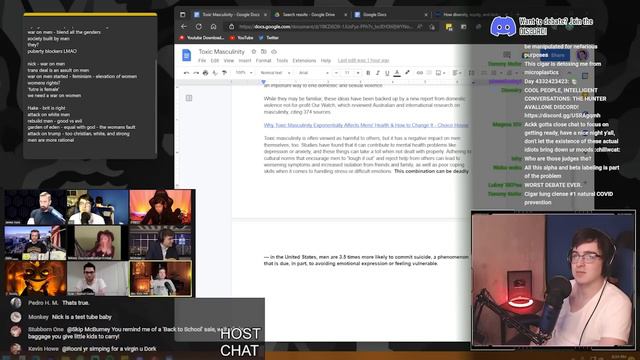 Hunter & Nick Fuentes CLASH On Debate Panel