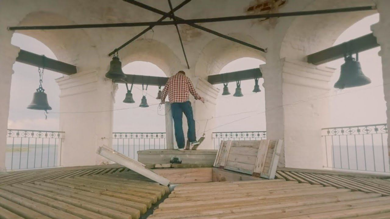 Колокольный звон на острове Спасо-Каменного монастыря смотреть онлайн