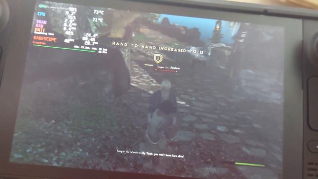 Skyrim The Phoenix Flavour on Linux Deck (gameplay/benchmark) смотреть онлайн