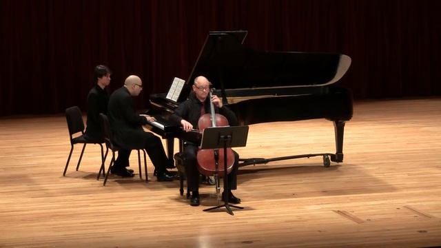 Felix Mendelssohn Sonata for Piano and Cello No.2 in D major Op.58 II смотреть онлайн