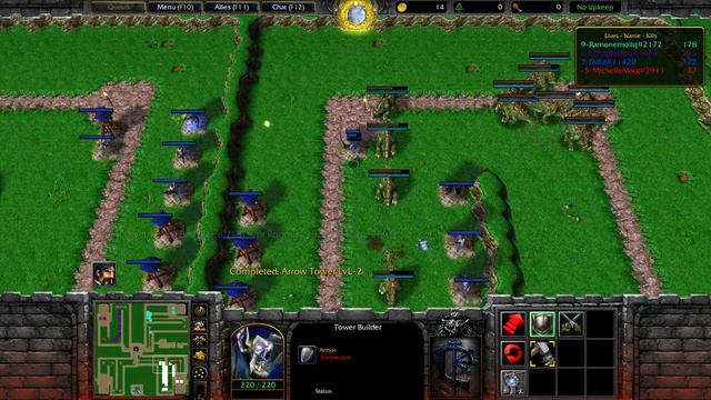 Warcraft 3, Shrew's Maze TD #6 смотреть онлайн