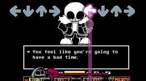 FNF Burning In Hell Encore | Dust Sans Vs Chara (Indie Cross Mod)