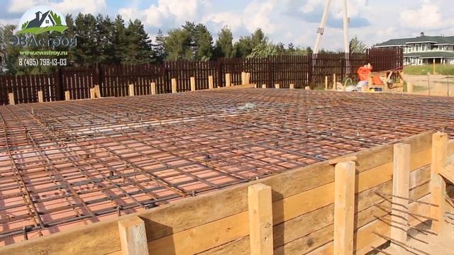 Как залить монолитную плиту перекрытия, подробно по этапам смотреть онлайн