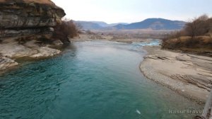 Карачаевск. река Муруджу.  Домбай