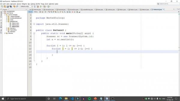 #16 More Example of Pattern in Java | Learn Java Programming Language | in Hindi