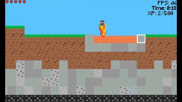 Pygame 2D Minecraft Trailer смотреть онлайн