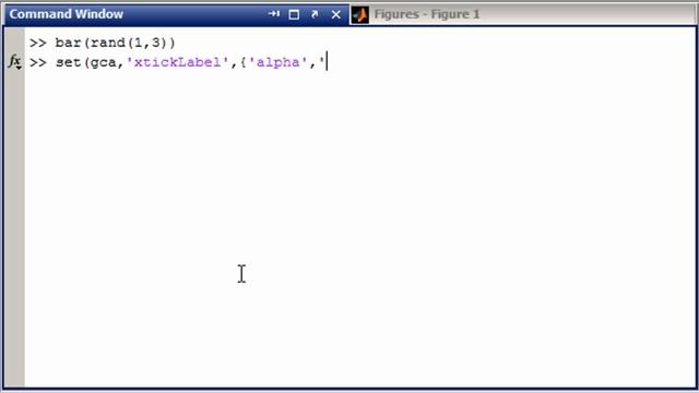 MATLAB Changing tick labels смотреть онлайн