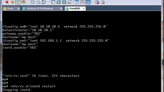 FreeBSD: установка и настройка на VMware (9 урок) смотреть онлайн