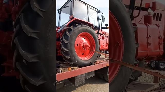 Красный МТЗ 1221 уехал в Смоленскую область! #мтз #трактор #новыйтрактор смотреть онлайн