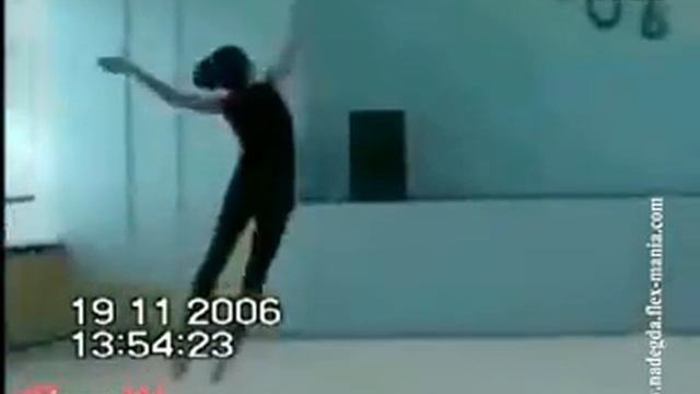 Надежда Васина гимнастка упр с булавами Nadya Vasina gymnast clubs Deriugina school смотреть онлайн