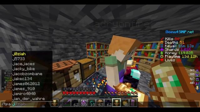 Giving money away on the donutsmp! смотреть онлайн