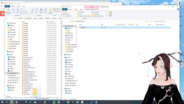 Tutorial: How to Import Hair Presets in Vroid смотреть онлайн
