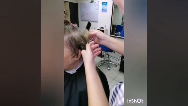 Как стричь Каскад на короткие волосы