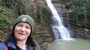 Дзыхринский водопад, ущелье